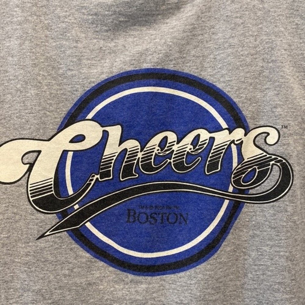 NWOT Authentic CHEERS T-shirt Straight from Boston. Unisex Size Large - Picture 4 of 11